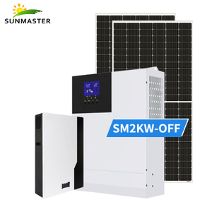 Sistema solar fora da rede 2KW