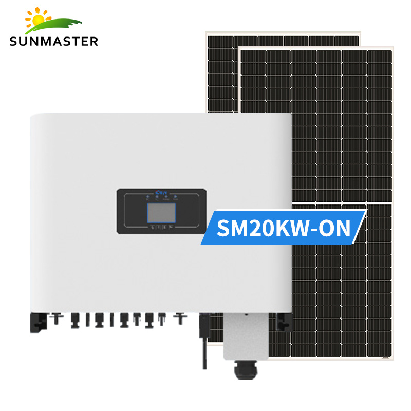 20KW no sistema solar de rede