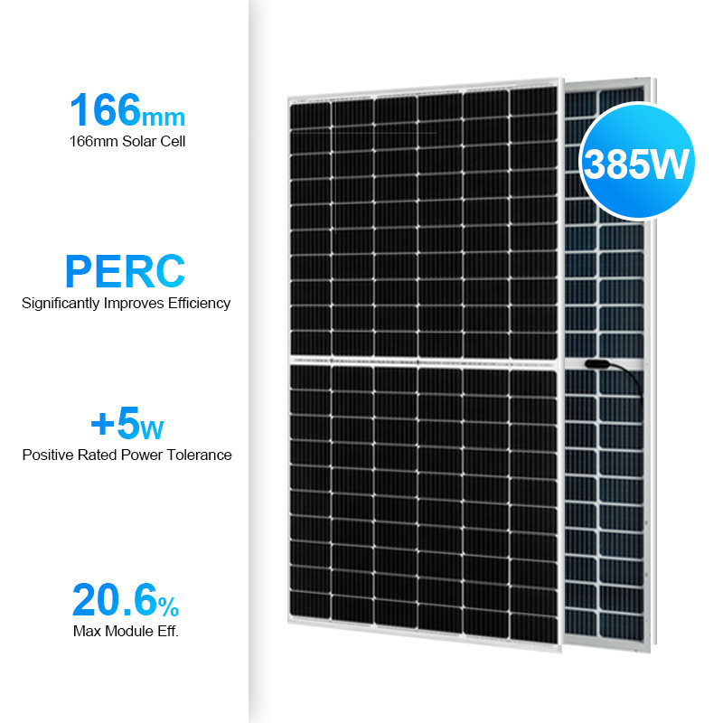 Módulo fotovoltaico de vidro duplo SM-DG-360 ~ 385M6