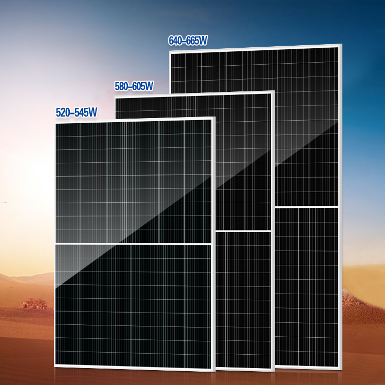 Módulo fotovoltaico de célula meio cortada 210MM