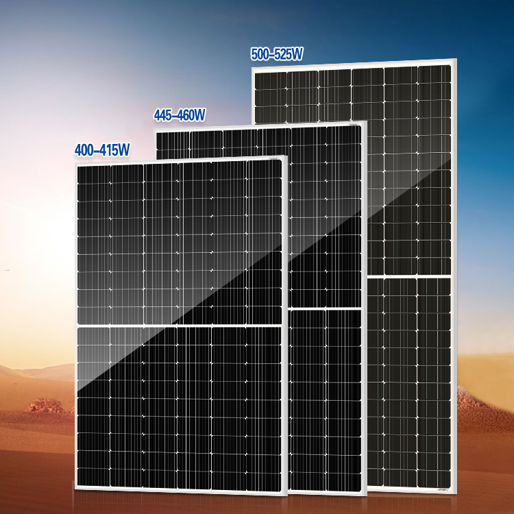 Módulo fotovoltaico de célula meio cortada de 182 mm