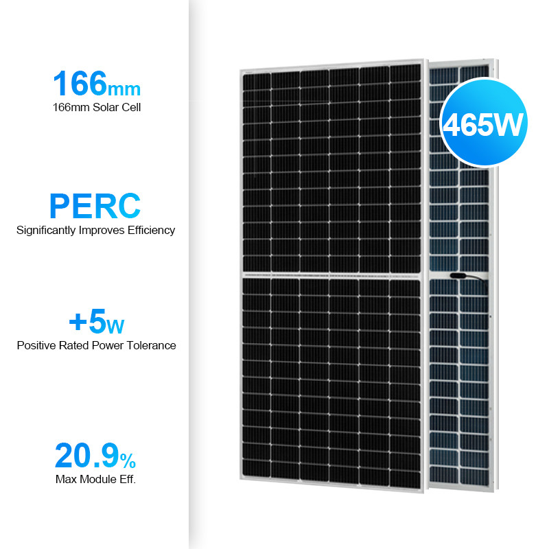 Módulo fotovoltaico de vidro duplo SM-DG-440 ~ 465M6